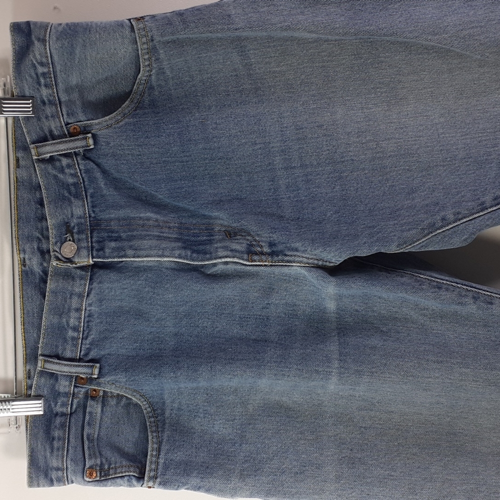 Levi's 517 Medium Blue Bootcut Blue Jeans Size W36 L34 - Picture 6 of 16